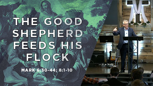 The Good Shepherd Feeds His Flock